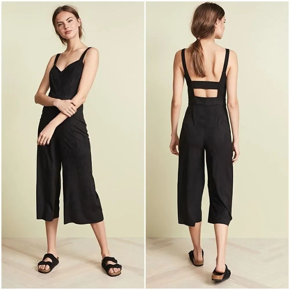 BB Dakota Jack Day  N Night Suede Jumpsuit
